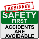 Safety Reminder Fines Apply