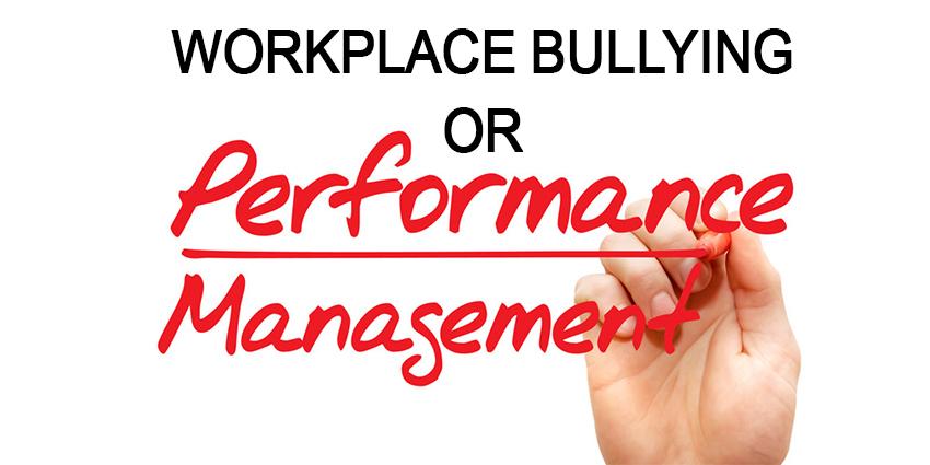 Performance Management & Bullying