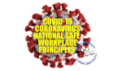 COVID-19 & New National Work Safety Principles