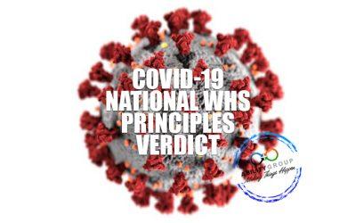 COVID-19 WHS Principles Verdict