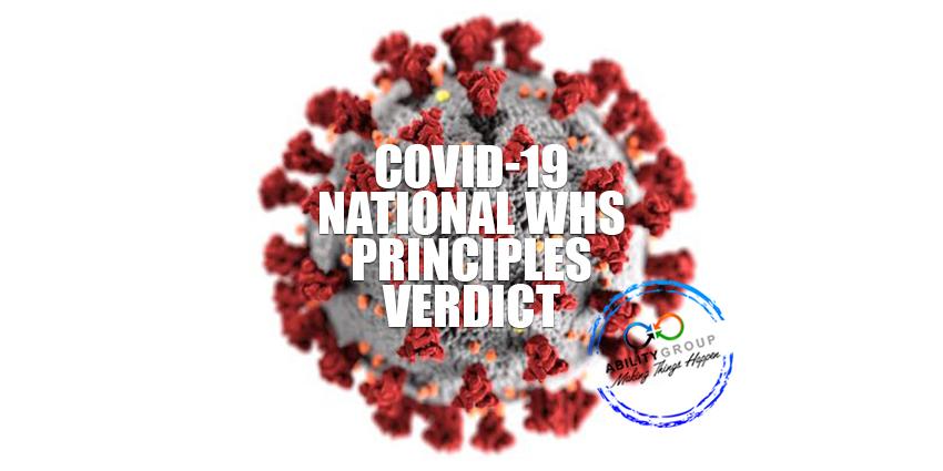 COVID-19 WHS Principles Verdict