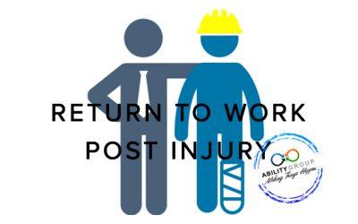 Return to Work After Injury