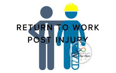 Return to Work Following Injury