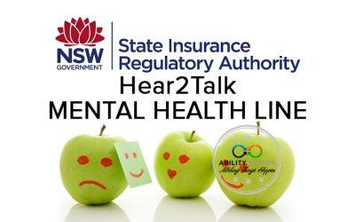 SIRA’s new mental health line