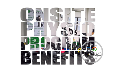 Onsite Physiotherapy Benefits